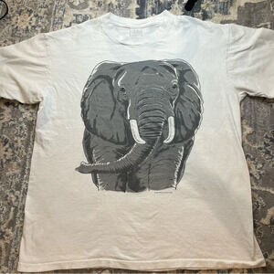 Vintage 1990 Elephant Tee Single Stitch